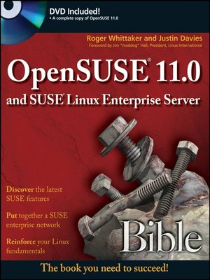 cover image of OpenSUSE 11.0 and SUSE Linux Enterprise Server Bible